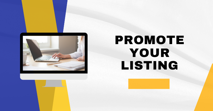 Promote your listing