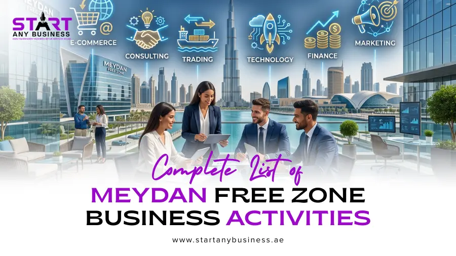You are currently viewing Complete List of Meydan Free Zone Business Activities